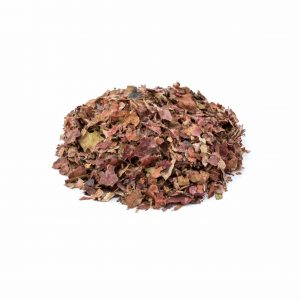 Vid roja a granel, seca preparada para infusión